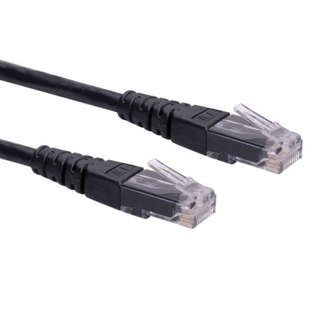 Roline cable de red kat.6 class e utp schwarz 2m