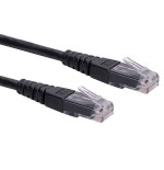 Roline cable de red kat.6 class e utp schwarz 5m