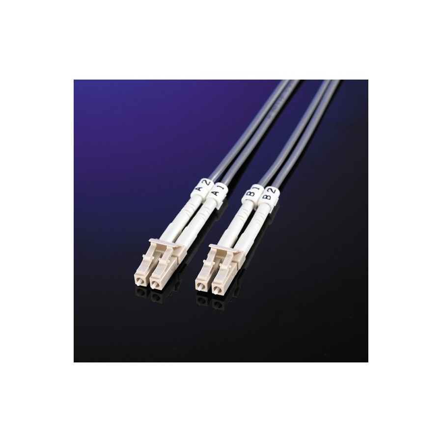 Roline lwl-cable 50 125um om3 lc lc trkis 10m