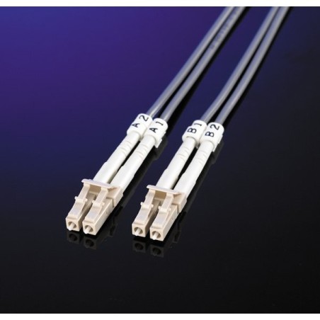Roline lwl-cable 50 125um om3 lc lc trkis 10m