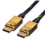 Roline gold displayport cable dp st - st 2m