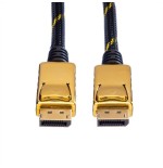 Roline gold displayport cable dp st - st 2m
