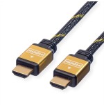 Roline gold hdmi high speed cable mit ethernet 1m