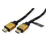 Roline gold hdmi high speed cable mit ethernet 1m