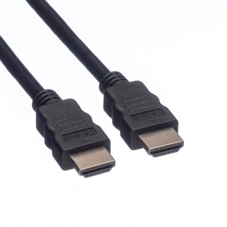 Roline hdmi high speed cable mit ethernet schwarz 1m