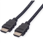 Roline hdmi high speed cable mit ethernet schwarz 3m