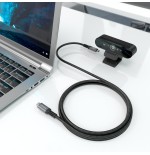 Cable usb 3.2 tipo-c aisens a107-0989 usb tipo-c macho usb tipo-c macho hasta 100w 10gbps 4m negro