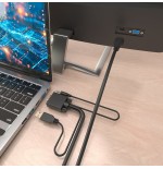 Cable conversor aisens a115-1009 svga macho usb macho jack macho hdmi macho 2m negro