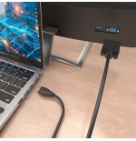 Cable conversor aisens a122-1012 svga macho hdmi macho 2m negro