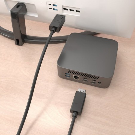 Cable displayport 1.4 ccs 8k aisens a149-1016 displayport macho displayport macho 60cm negro