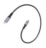 Cable usb 4.0 tipo-c aisens a156-0993 usb tipo-c macho usb tipo-c macho hasta 240w 40gbps 50cm negro