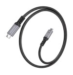 Cable usb 4.0 tipo-c aisens a156-0994 usb tipo-c macho usb tipo-c macho hasta 240w 40gbps 1m negro