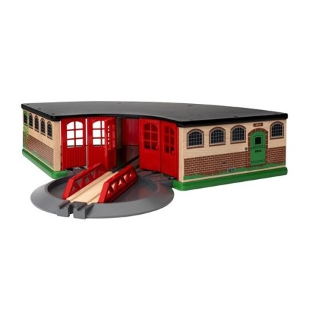 Brio world big roundhouse, ferrocarril 33736