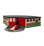 Brio world big roundhouse, ferrocarril 33736