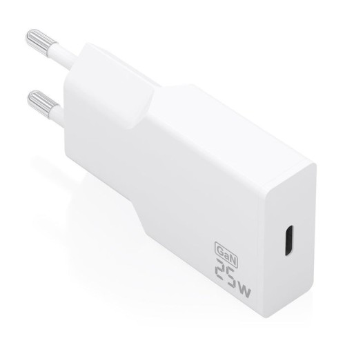 Cargador de pared gan aisens a110-0999 1xusb tipo-c 25w blanco