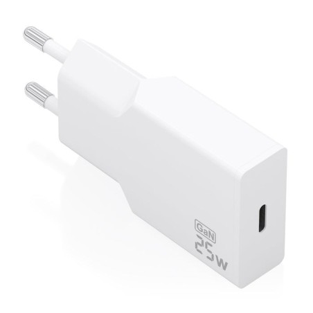 Cargador de pared gan aisens a110-0999 1xusb tipo-c 25w blanco
