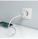Cargador de pared gan aisens a110-0999 1xusb tipo-c 25w blanco