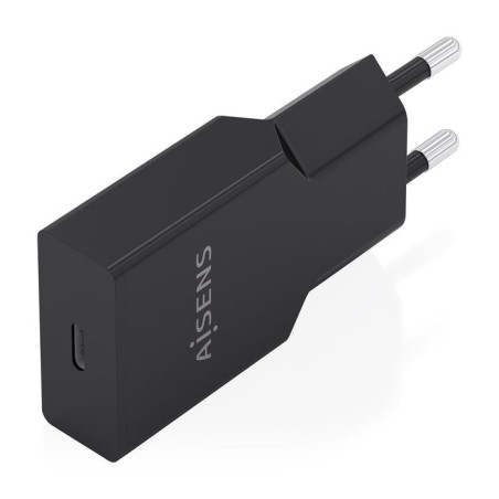 Cargador de pared gan aisens a110-1004 1xusb tipo-c 30w negro