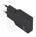 Cargador de pared gan aisens a110-1006 2xusb tipo-c 30w negro