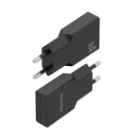 Cargador de pared gan aisens a110-1006 2xusb tipo-c 30w negro