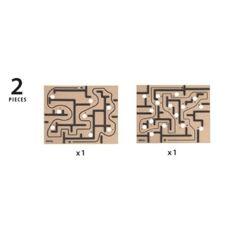 Juego de habilidad brio paneles de reemplazo de laberinto, . 34030