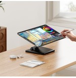 Soporte de mesa para monitor pos aisens dt27t-443 inclinable hasta 10kg