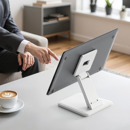 Soporte de mesa para monitor aisens dt27t-445 inclinable hasta 10kg