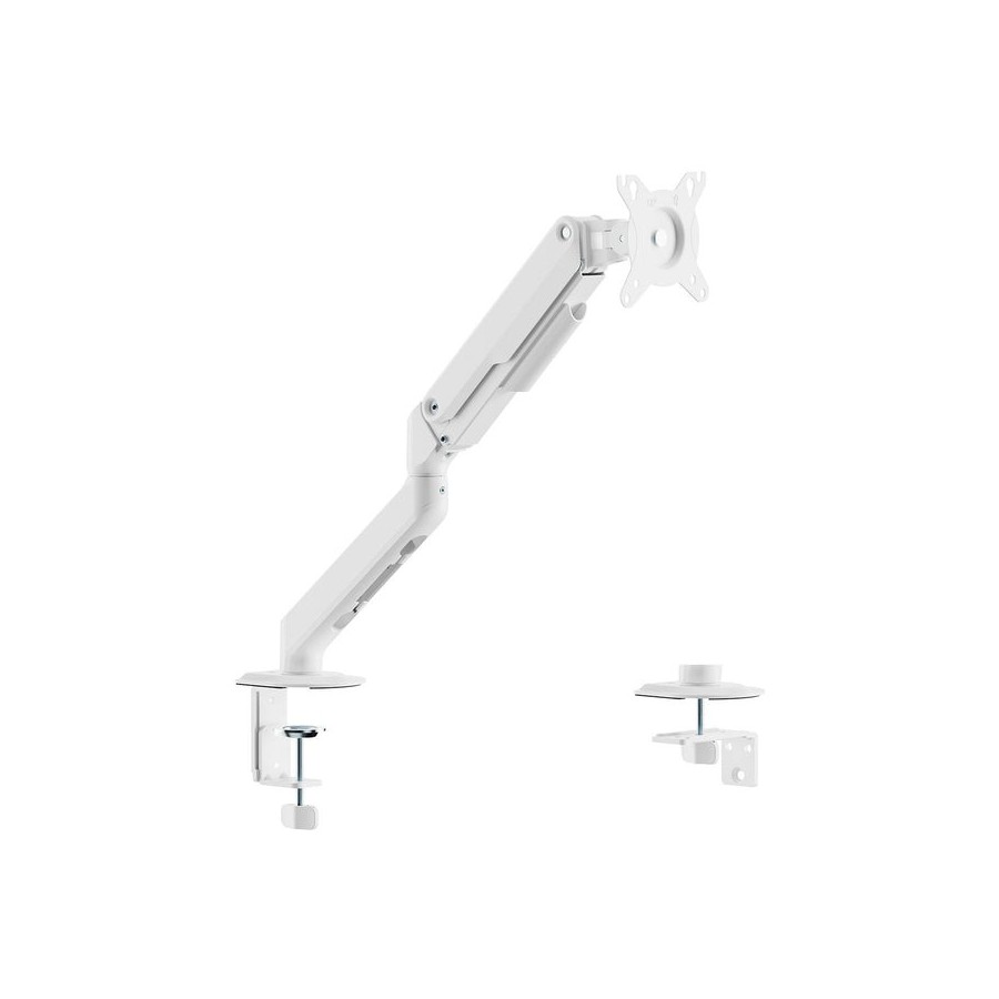 Soporte de mesa con contrapeso para monitor aisens dt32tsr-435 giratorio inclinable hasta 9kg