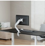 Soporte de mesa con contrapeso para monitor aisens dt32tsr-435 giratorio inclinable hasta 9kg