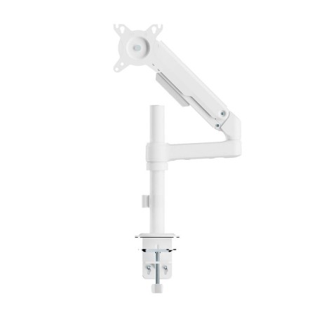 Soporte de mesa con contrapeso para 2 monitores aisens dt32tsr-437 giratorio inclinable hasta 9kg