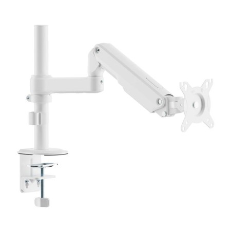 Soporte de mesa con contrapeso para 2 monitores aisens dt32tsr-437 giratorio inclinable hasta 9kg