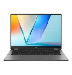 Portátil convertible asus vivobook flip tp3407sa-sg180w intel core ultra 7-258v 32gb 1tb ssd 14' táctil win11