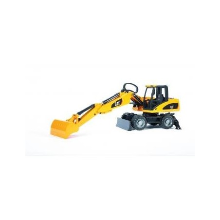 Bruder cat wheel excavator vehículo de juguete