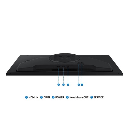 Monitor gaming samsung odyssey g5 g50f s27fg506eu 27' qhd 1ms 180hz ips regulable en altura negro