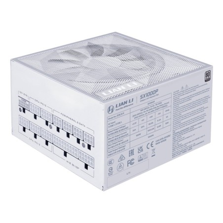 Fuente alimentacion  atx 1000w lian li sx1000p white platinum