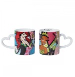 Taza enesco disney princesas ariel cenicienta tiana y aurora
