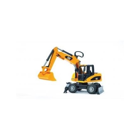 Bruder cat wheel excavator vehículo de juguete