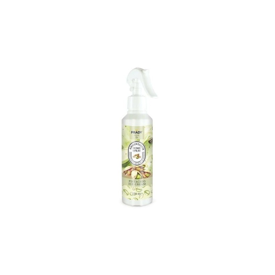 Prady ambientador home spray pistacho ice cream - frasco de 220 ml - spray pulverizador