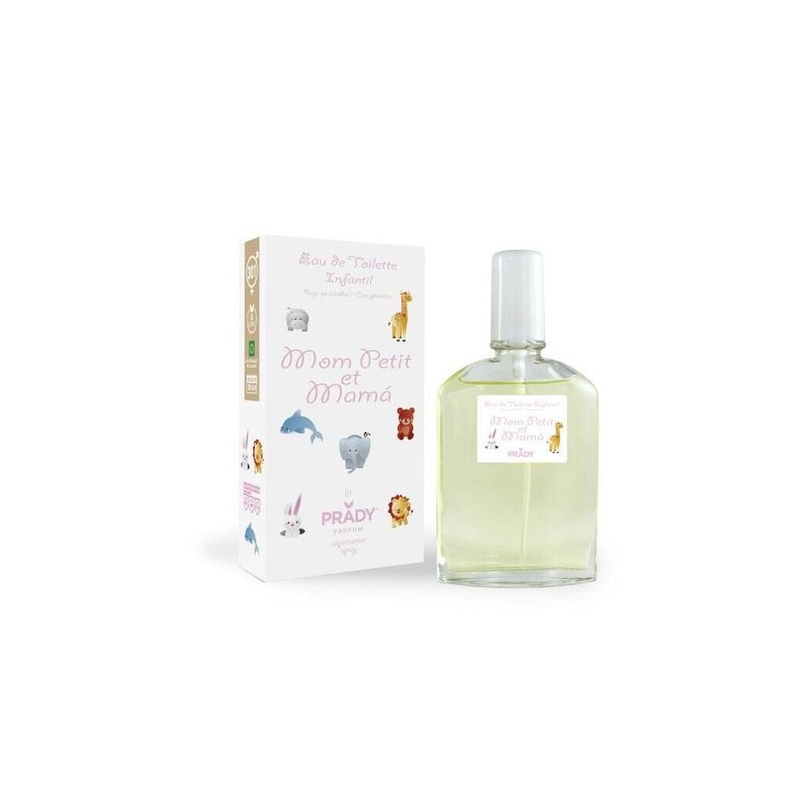 Prady colonia infantil mom petit et mama - frasco de 90 ml - spray pulverizador