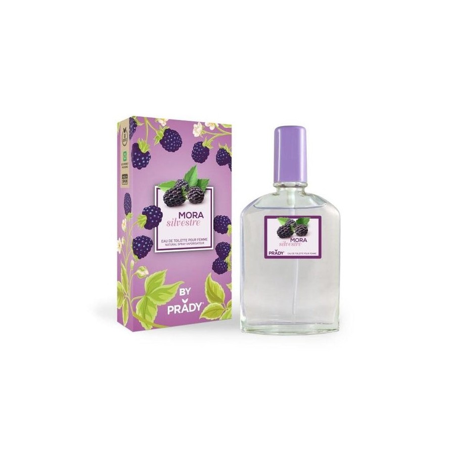 Prady colonia coleccion frutales mora silvestre - frasco de 90 ml - spray pulverizador