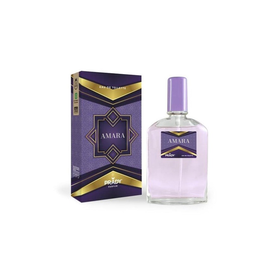 Prady colonia unisex amara - frasco de 90 ml - spray pulverizador