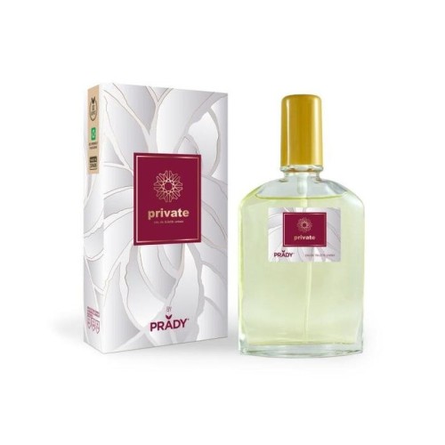 Prady colonia unisex private - frasco de 90 ml - spray pulverizador