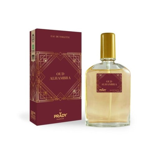 Prady colonia unisex oud alhambra - frasco de 90 ml - spray pulverizador