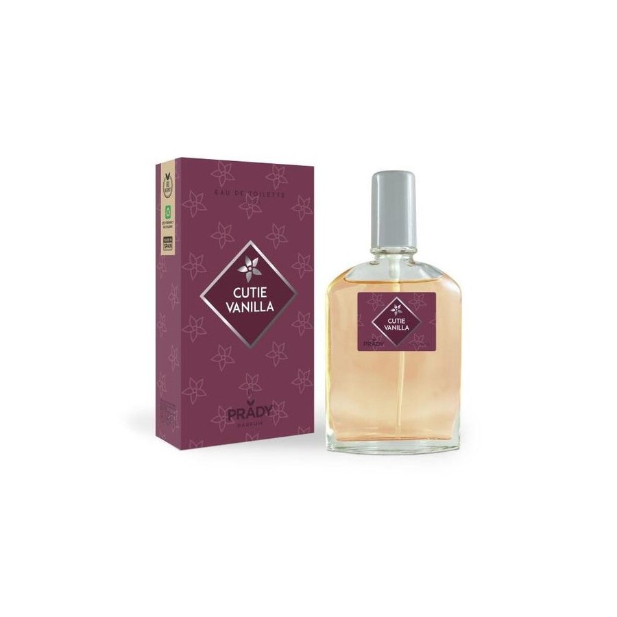 Prady colonia unisex cuttie vanilla - frasco de 90 ml - spray pulverizador