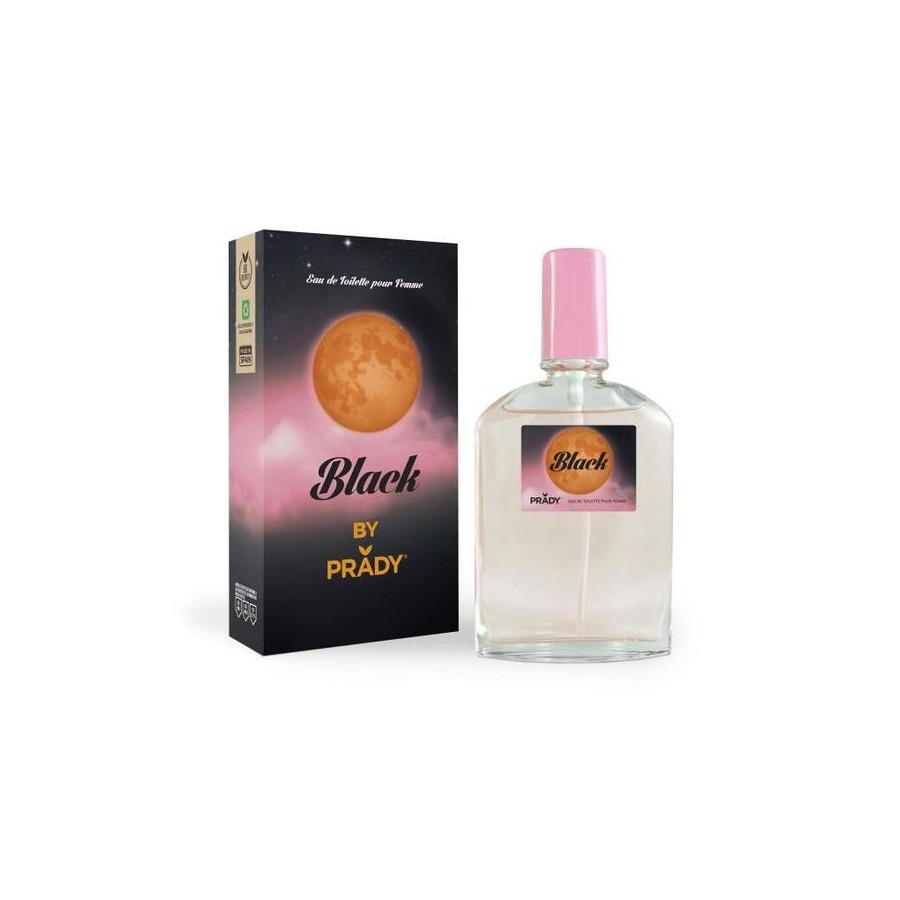 Prady colonia de mujer black - frasco de 90 ml - spray pulverizador