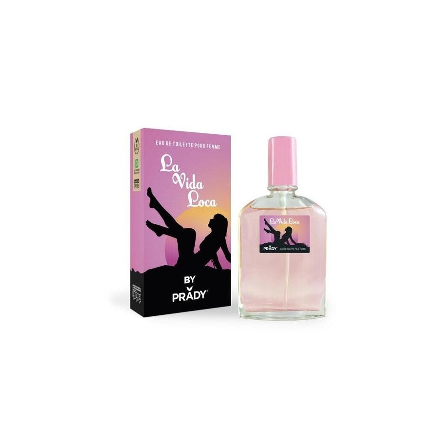 Prady colonia de mujer la vida loca - frasco de 90 ml - spray pulverizador