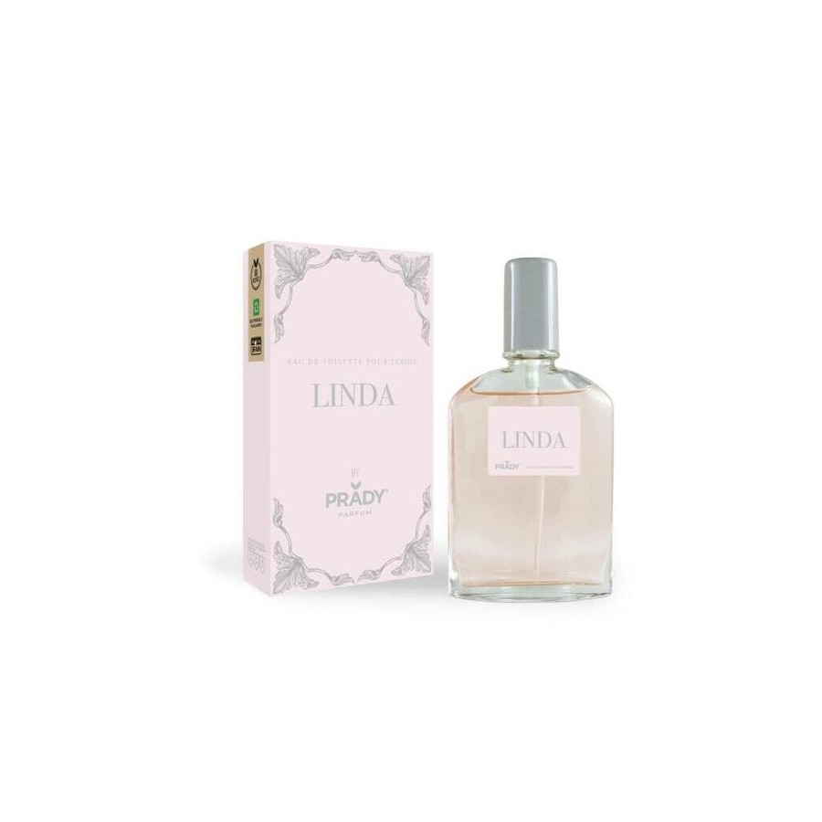 Prady colonia de mujer linda - frasco de 90 ml - spray pulverizador