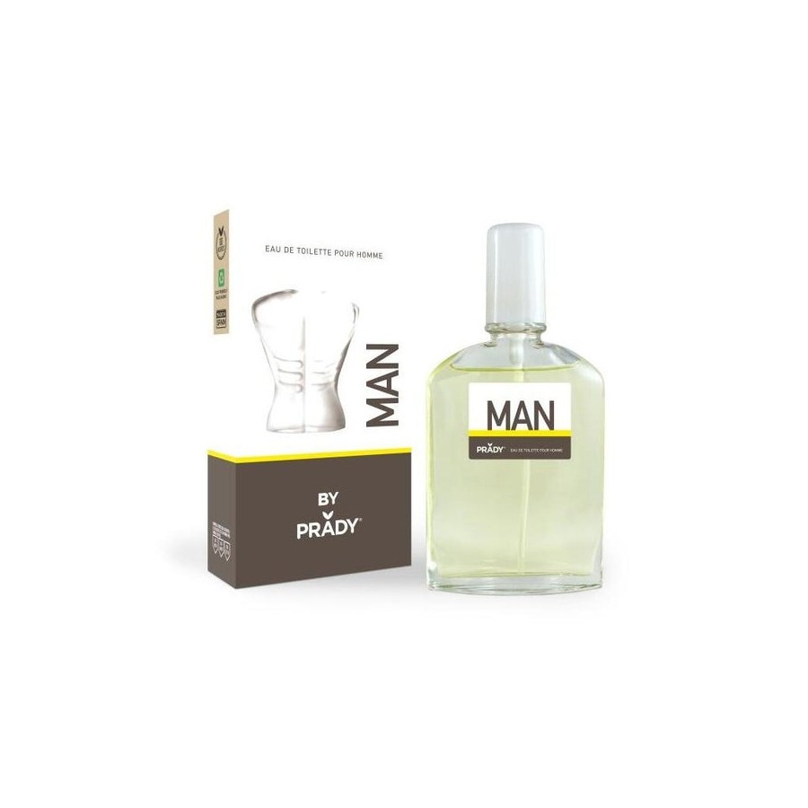 Prady colonia de hombre man - frasco de 90 ml - spray pulverizador