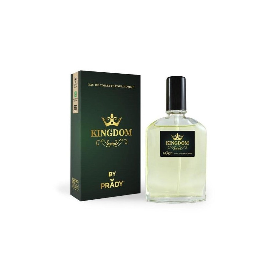 Prady colonia de hombre kingdom - frasco de 90 ml - spray pulverizador