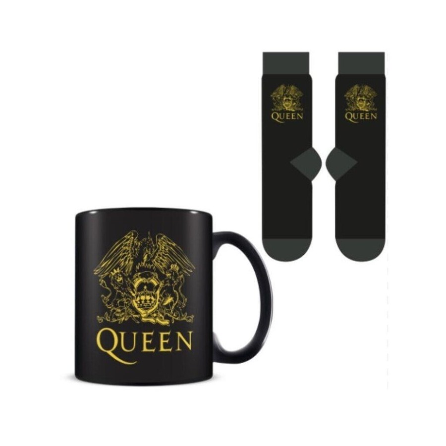 Set taza y calcetines queen